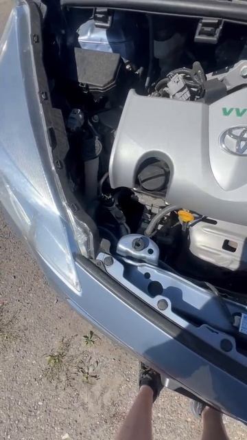 РАБОТА ДВИГАТЕЛЯ TOYOTA RACTIS 2016