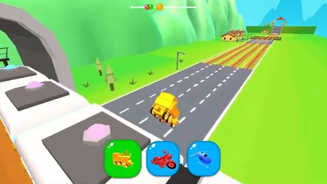 FUNNY GAMES - SHAPE SHIFTING RUN All Levels Gameplay Walkthrough Android, ios max N4RHT