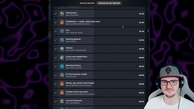 Поиграл в КУКИ КЛИКЕР чтобы вам НЕ ПРИШЛОСЬ - Моя Боль ► Obsidian Time | Реакция