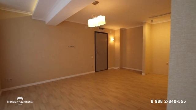 Апартамент в Сочи 37 м² – Комплекс апартаментов «Меридиан» ✆ 8 988 2-840-555