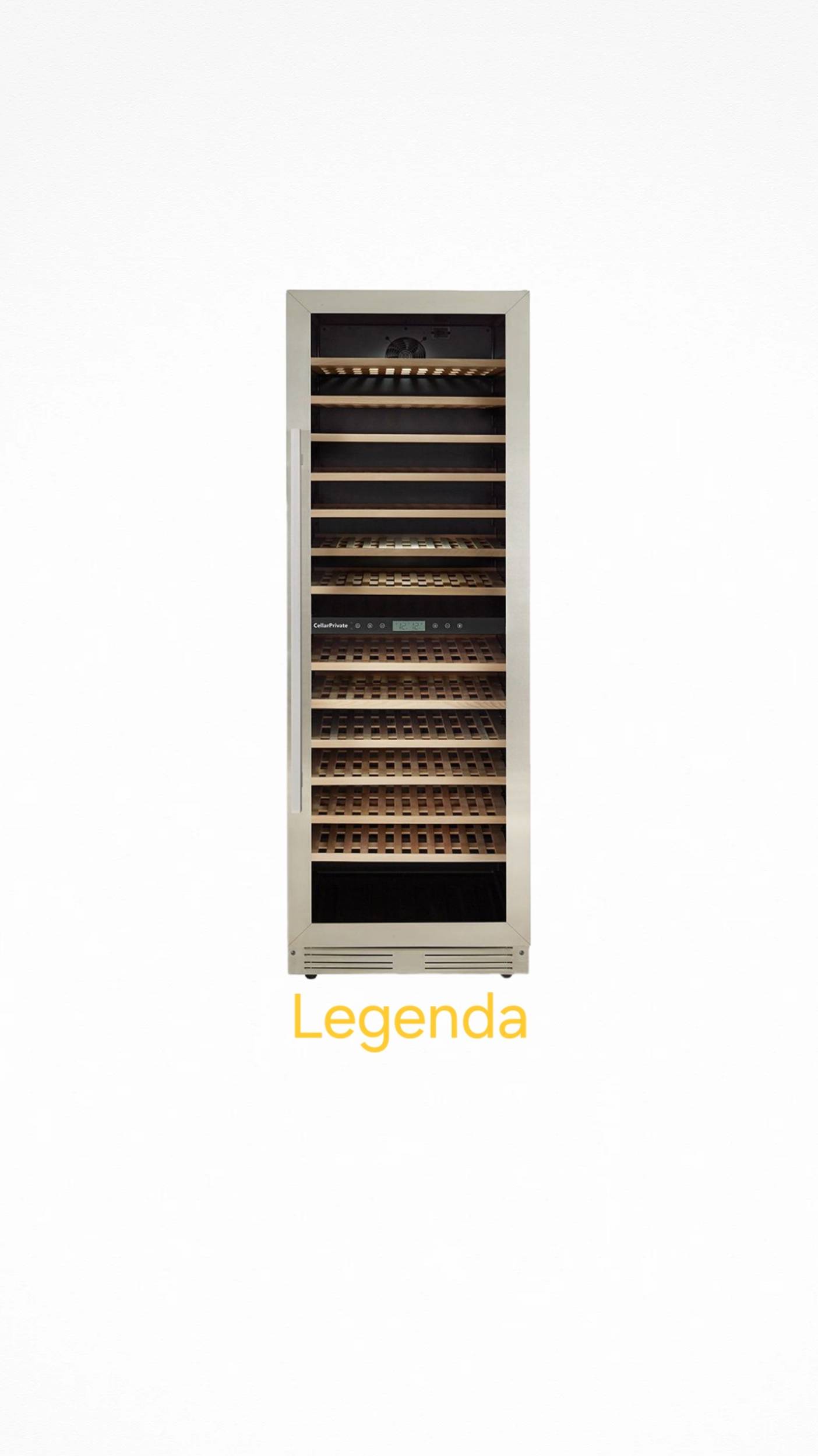 Винный шкаф Legenda — надёжное и стильное оборудование для хранения вашей винной карты.