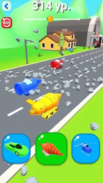 FUNNY GAMES - SHAPE SHIFTING RUN All Levels Gameplay Walkthrough Android, ios max Level 314a