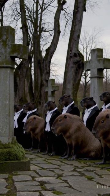 🥺Траур у Капибары❤️Капибара захватила мир🥰#Капибара #смешныеживотные #смешныевидео #юмор