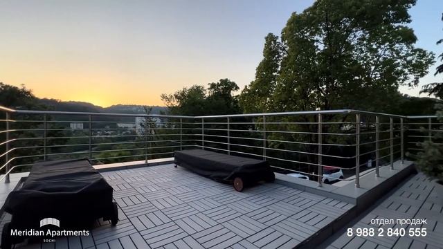 Продажа 2-х этажного апартамента с террасой. Купить апартаменты в Сочи. АК 