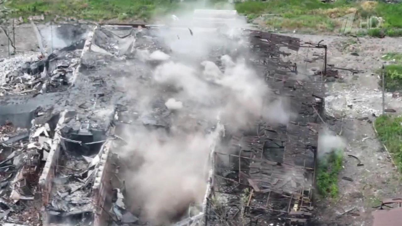 В районе Часова Яра позиции боевиков штурмуют ивановские десантники