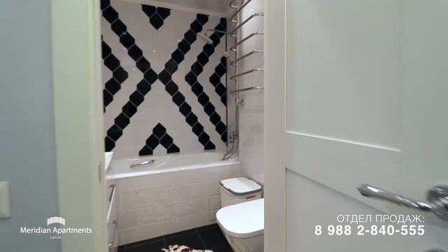 Продажа апартамента в два уровня. Комплекс Меридиан Сочи   8 988 2-840-55
