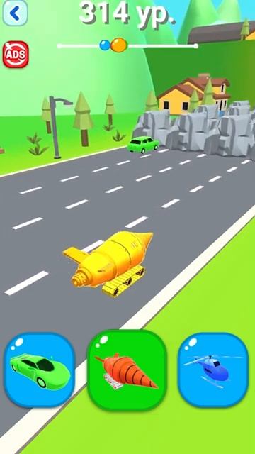 FUNNY GAMES - SHAPE SHIFTING RUN All Levels Gameplay Walkthrough Android, ios max Level 314q