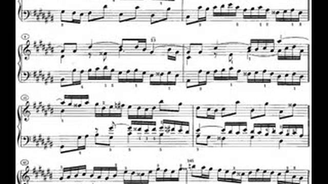 Bach_ WTC1 No. 3 In C Sharp Major BWV 848 (Richter)