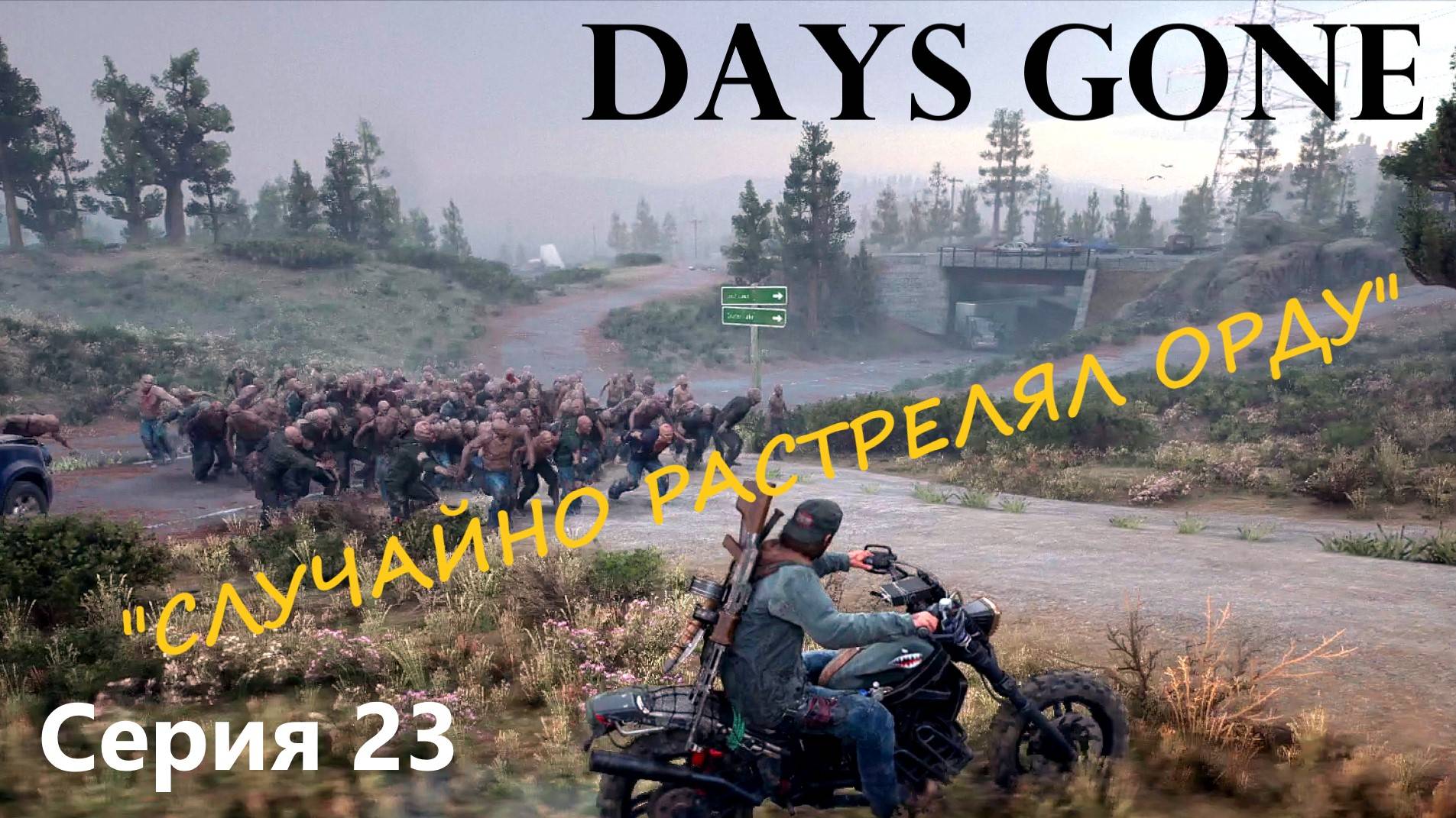 Days Gone/Дейс Ган/прохождение/"СЛУЧАЙНО РАСТРЕЛЯЛ ОРДУ "/серия 23