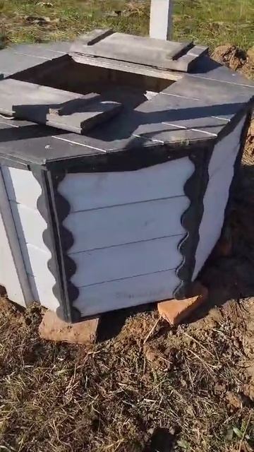 Процесс копки колодцев