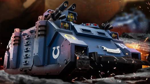 Ultramarines Razorback With Twin Lascannon Анонс от JOYTOY