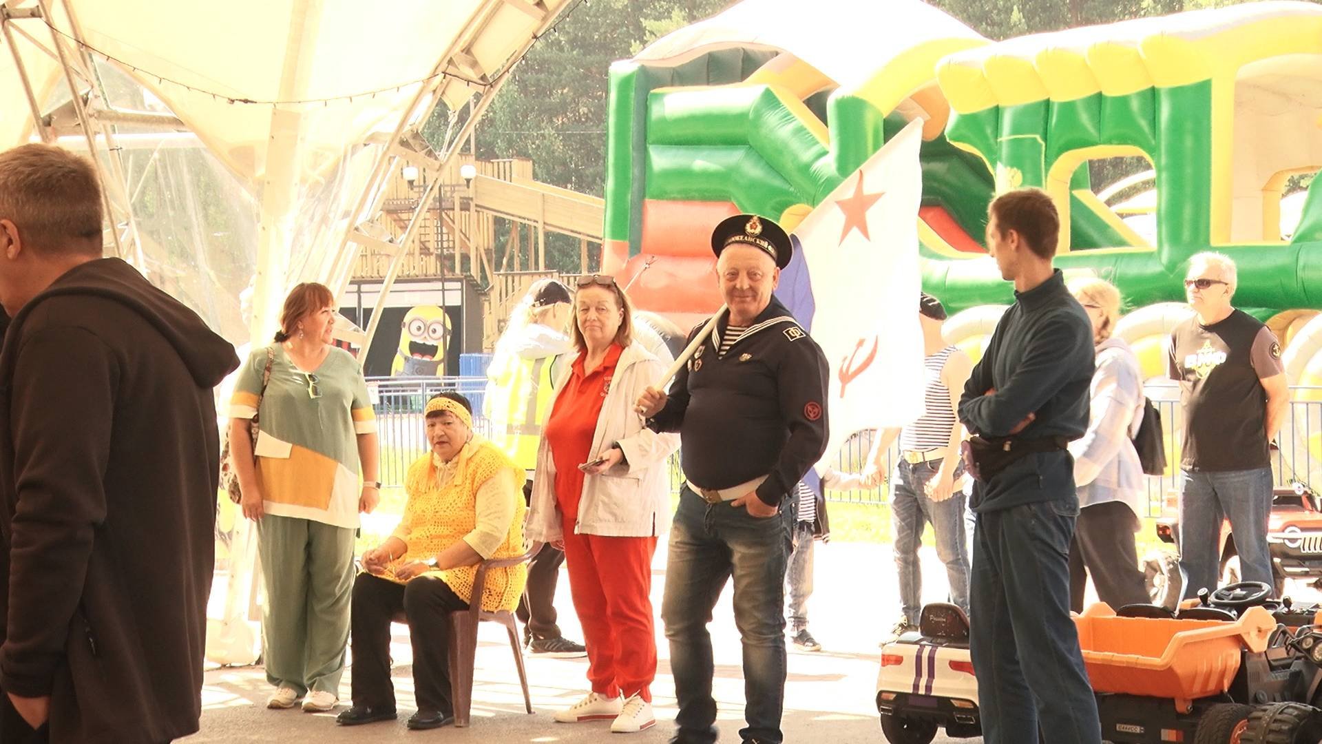 Праздничные мероприятия ко Дню ВМФ продолжил рок-концерт. ТК «Первый Советский»