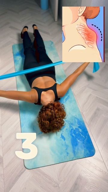 Упражнение от остеохондроза