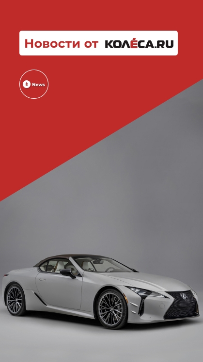 Одной строкой о самых крутых машинах недели