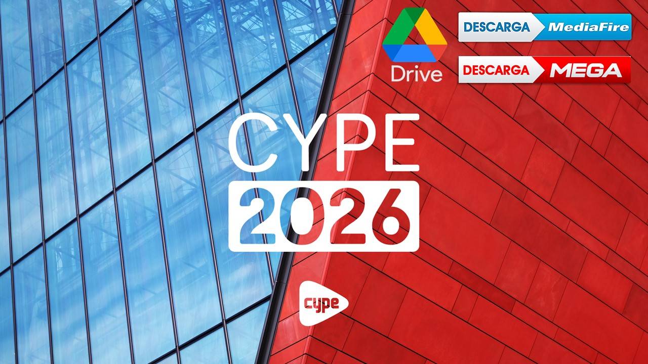 Descargar Instalar y Activar CYPECAD 2026 - Multilenguaje - 64 Bits - LICENCIA ILIMITADA