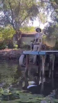 Когда все и всё достало и пошёл на рыбалку и поехало