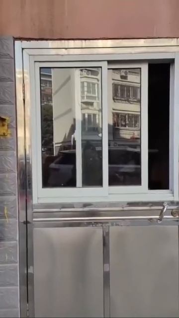 Котик легко открывает окно 🐈❤️🥰🤩😍👍