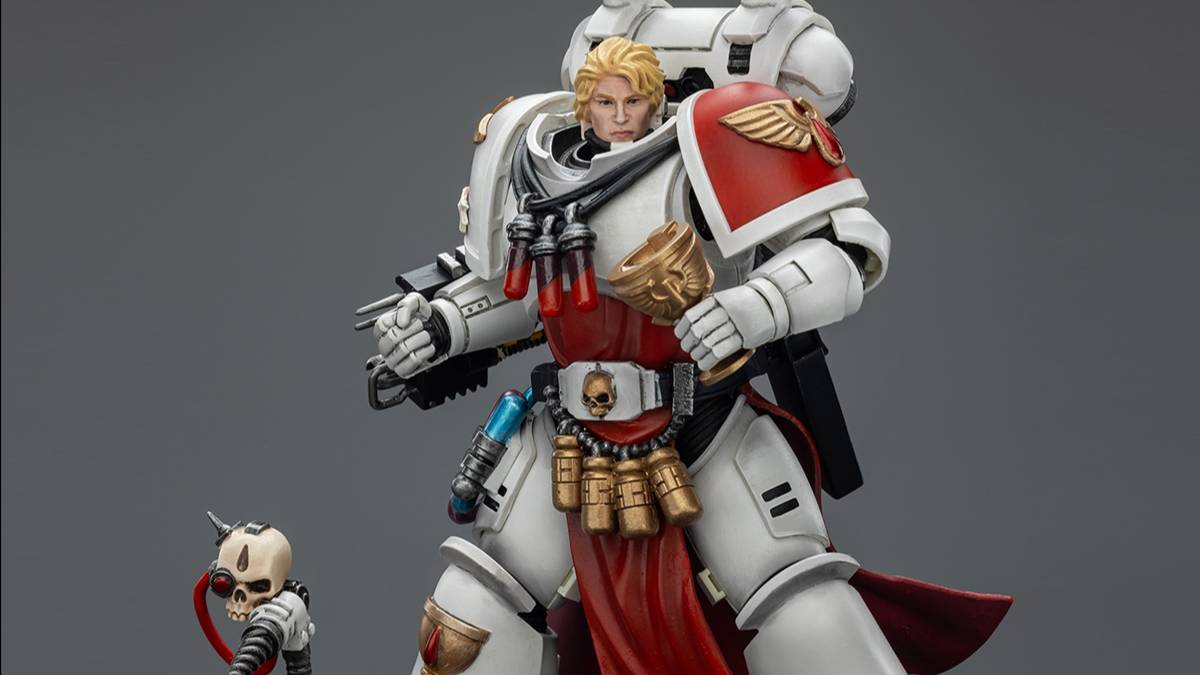 Blood Angels Sanguinary Priest With Heavy Bolt Pistol, Chainsword And Narthecium Анонс от JOYTOY
