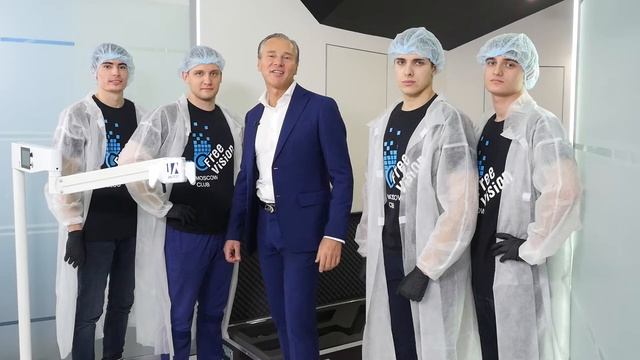 Инсталяция микроскопа Free-vision 3D