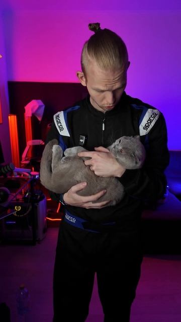 Я не мог не выложить это)))#гонки  #race #car #f1 #karting #кольцевыегонки #кот #cat #бекстейдж