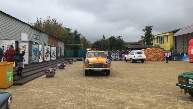 Пробег ретро автомобилей по Калужской области.  (1)