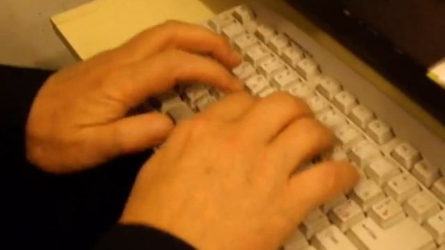 Typing! (#3of5) Michael Shestov's limbering-up 20''53