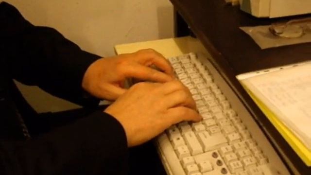 Typing! (#2of5) Michael Shestov's limbering-up 23''00