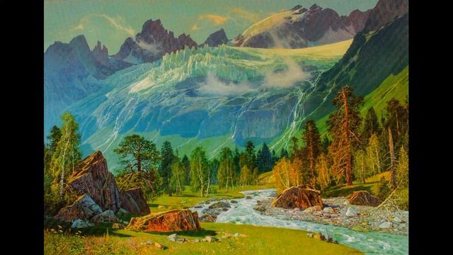 У Софийского ледника (стихотворение В. Гаазова по картине П. Гречишкина)