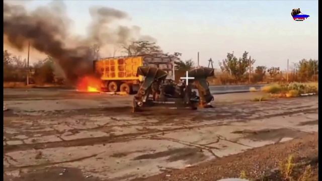 Российские дроноводы уничтожили гаубицу М777 ВСУ