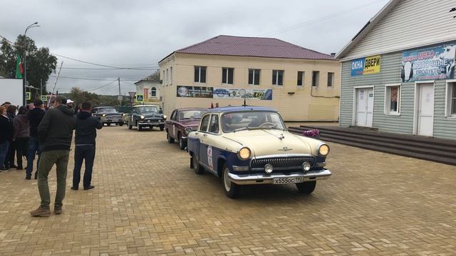 Пробег ретро автомобилей по Калужской области. (2)