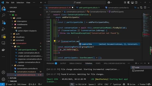 10  (12) -Add participant to group chat