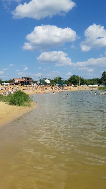 250729 Озеро Светлая Жизнь орловский городской пляж бывший песчаный карьер в г Орле город Орёл