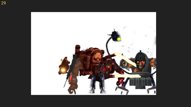 3 Сергея 1 сезон скибиди туалет (skibidi toilet)