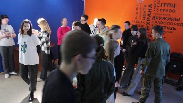 Встреча Совета командиров оопн образовательных учреждений города Новосибирска.