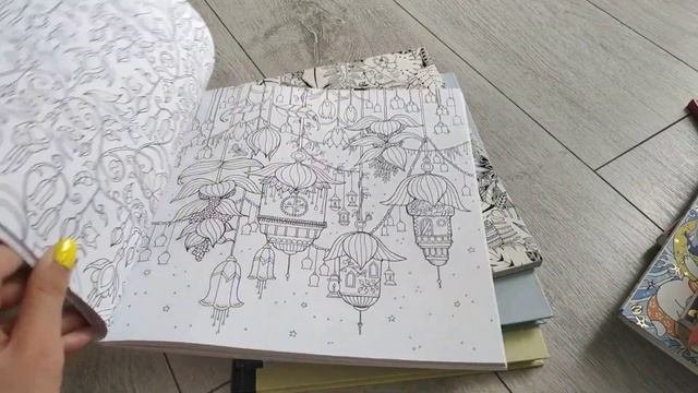 Раскрашенное за месяц март.