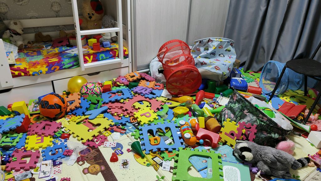 играем в детской перед сном