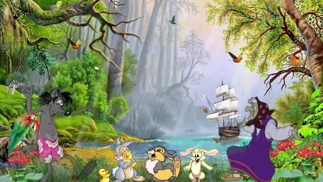 Зайцы-экстремалы!!! Отдых на море с Волком и Бабушкой!!!