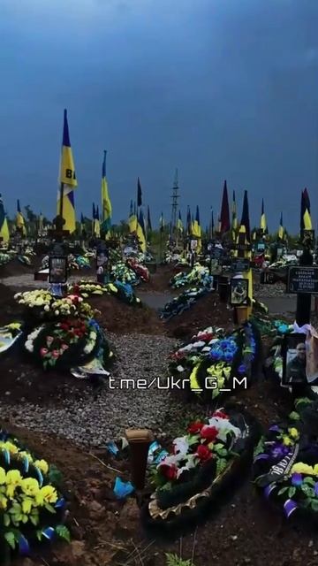 Пока киевский режим трубит о победах, украинские города и сёла обрастают военными захоронениям...