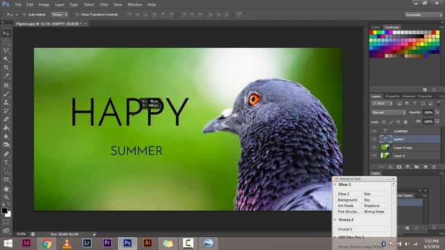Stretch Background in Photoshop