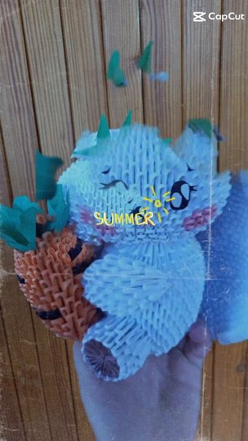 модульное оригами заяц🐇