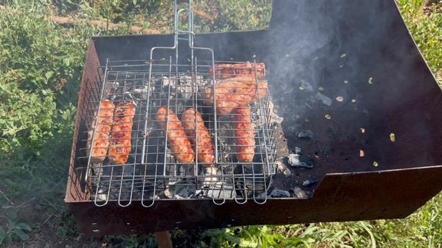 Дача. Готовим на углях!