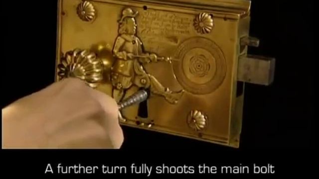 Замок 17 века, который подсчитывал, сколько раз им пользовались