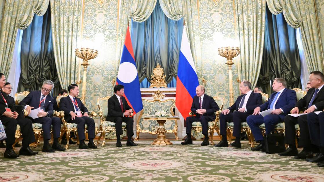 Путин: товарооборот России и Лаоса в 2024 году вырос на 66%
