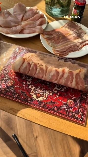 Мясной рулет с грибами и сыром Купить аэрогриль Demiand на WB: 252979725
