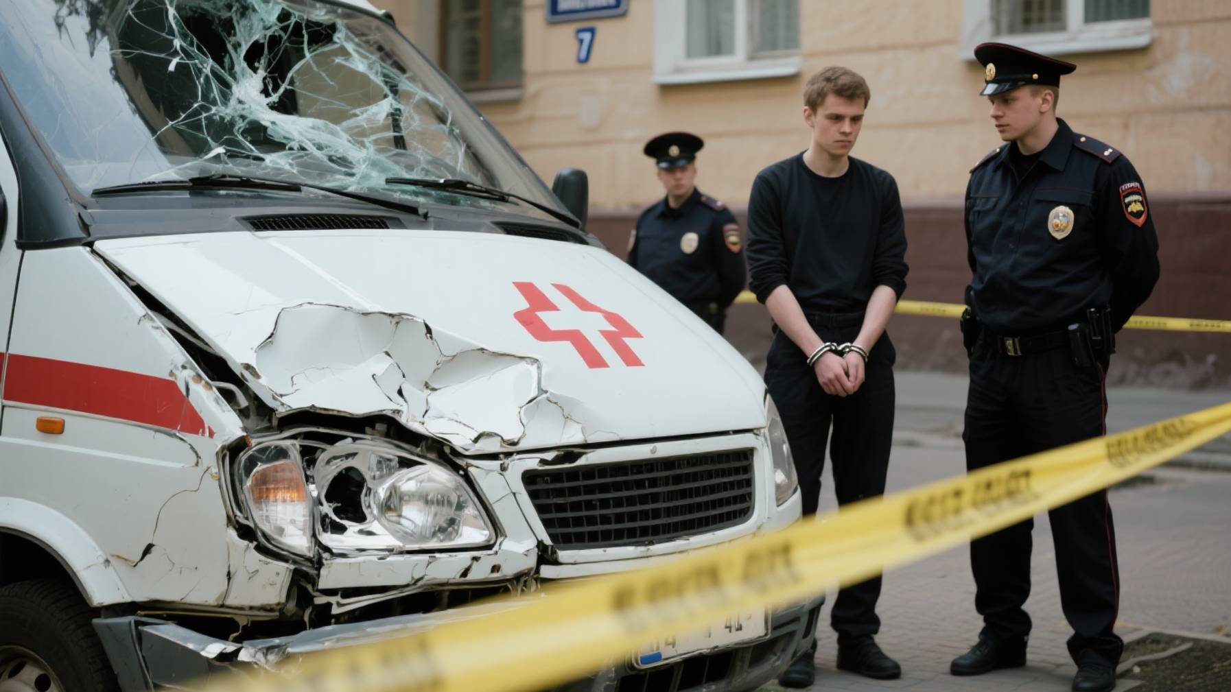 23-летний угонщик скорой задержан в Ленинградской области