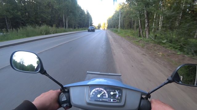 Покатушки Yamaha Jog 50cc 31.07.2025