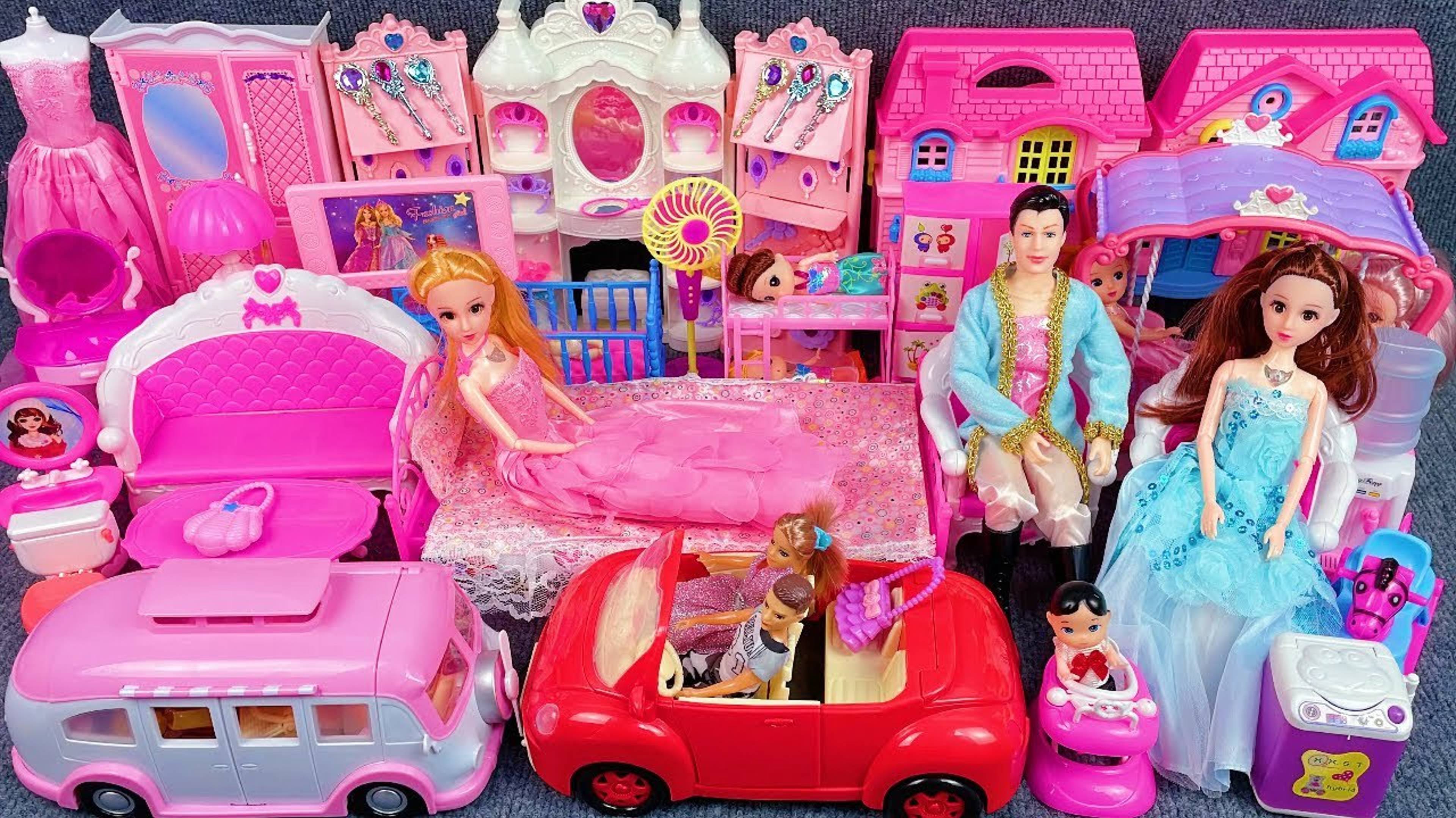 Залипательное видео. Мультфильм для детей и малышей. Игрушки, куклы, машинки. ASMR АСМР