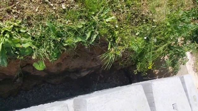 Устройство подпорной стенки с помощью К-Блок