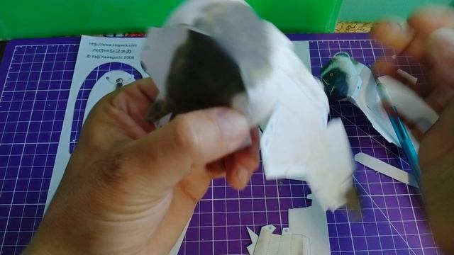 Обезьянка Сифака из бумаги своими руками.