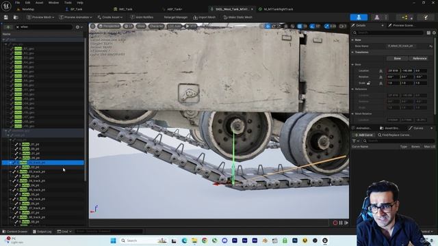 128 - 12Tank track position